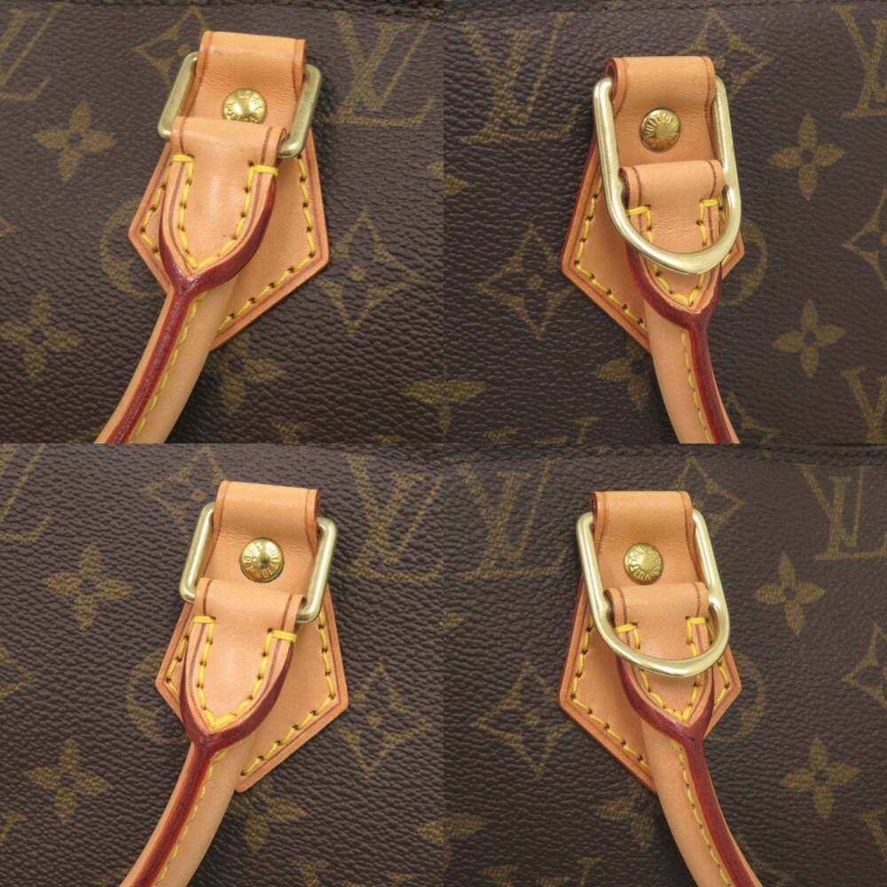 LOUIS VUITTON Authentic Brown Monogram Alma Bag - Picture 5 of 8